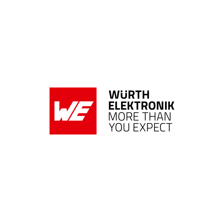 Das Logo des Unternehmens Würth Elektronik