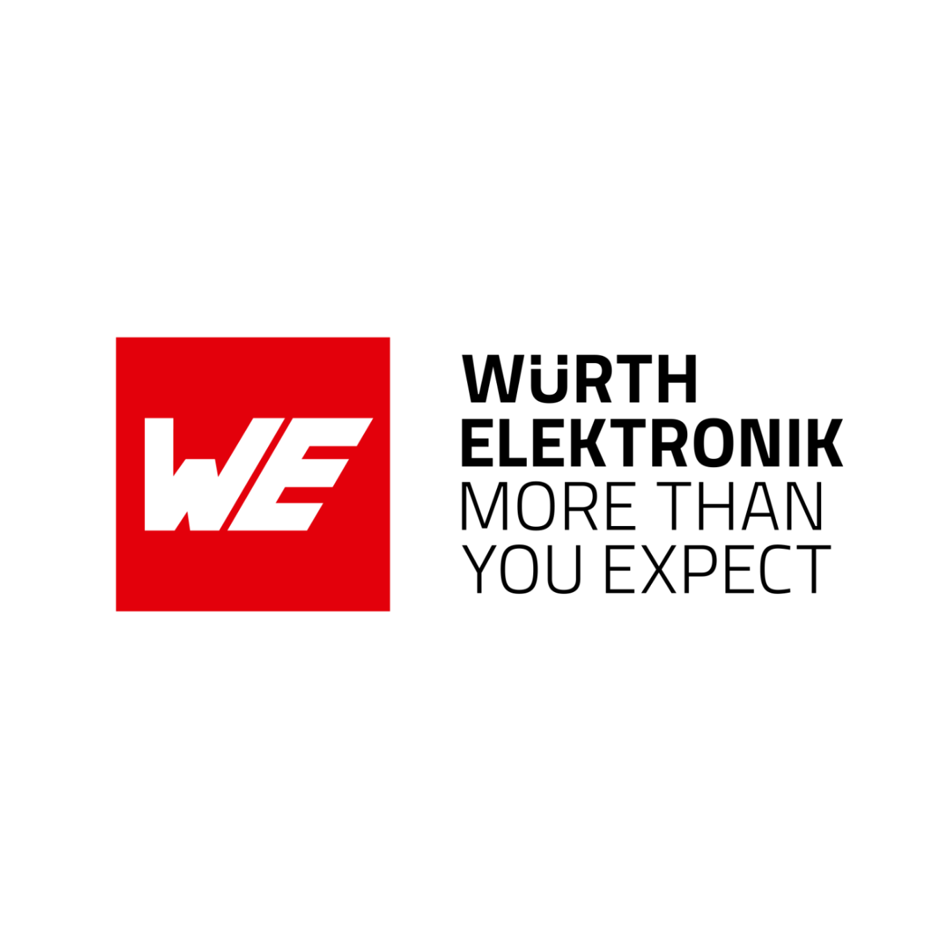 Logo Würth Elektronik Das Logo des Unternehmens Würth Elektronik
