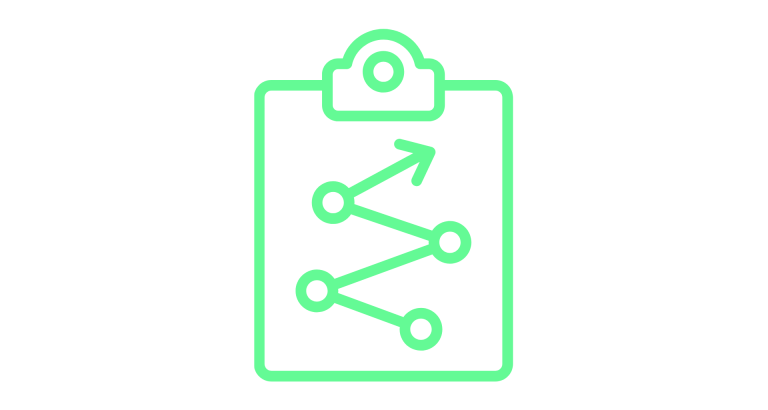 Marketingstrategie Plan bzw. Taktik auf einem Klemmbrett als Symbol für Marketingstrategie